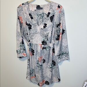 A Pea in the Pod Black and White Floral Dress